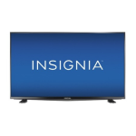 Insignia NS-39D220NA16 39&quot; Class (38.5&quot; Diag.) - LED - 720p - HDTV Guide d'installation rapide