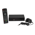 Denver DVBC-120 MPEG-4 HD DVB-C set top box to get digital signal from your cable tv provider Manuel utilisateur