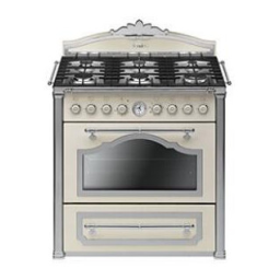 SMEG CC9GPX Cuisinière: Manuel avec IA Chat & PDF | Fixfr