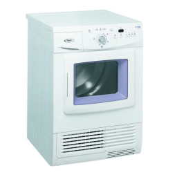 Whirlpool AWZ 8676 WP Dryer Manuel utilisateur | Fixfr
