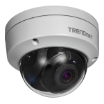 Trendnet TV-IP1319PI Indoor / Outdoor 8MP 4K H.265 WDR PoE IR Dome Network Camera Fiche technique