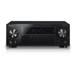 Pioneer VSX-531 Manuel utilisateur | Fixfr