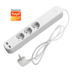 Denver SHP-310U Smart home power strip - 3in1 + 2 x USB Manuel utilisateur