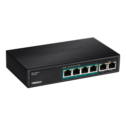 Trendnet TPE-S50 5-Port 10/100 Mbps PoE Switch Fiche technique | Fixfr