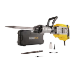 Powerplus POWX11861 DEMOLITION HAMMER 1700W Manuel du propri&eacute;taire