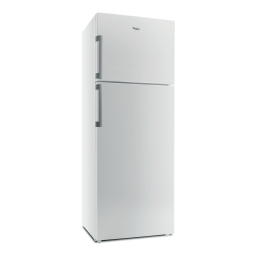 Whirlpool T TNF 8111 W 1 Fridge/freezer combination Manuel utilisateur | Fixfr