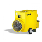 Wacker Neuson HM133 Indirect Fired Air Heater Manuel utilisateur