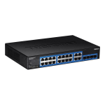 Trendnet RB-TEG-204WS 20-Port Gigabit Web Smart Switch Fiche technique