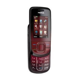 Nokia 3600 slide Manuel utilisateur | Fixfr
