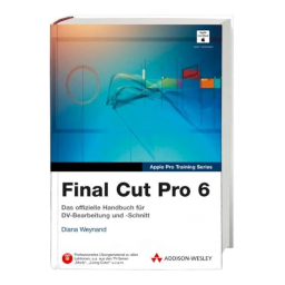 Apple Final Cut Pro 6 Manuel utilisateur | Fixfr