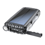 Denver PSO-20009 Solar powerbank Manuel utilisateur