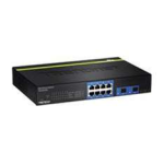 Trendnet RB-TEG-082WS 8-Port Gigabit Web Smart Switch Fiche technique