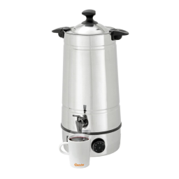 Bartscher 200065 Mulled wine pot 7L Mode d'emploi | Fixfr