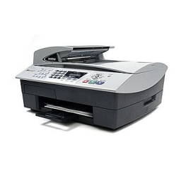 Brother MFC-5440CN Inkjet Printer Manuel utilisateur | Fixfr