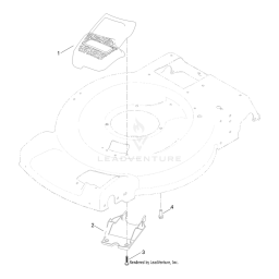 Belt Cover Kit, AWD Recycler Lawn Mower