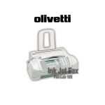 Olivetti Fax-Lab 105 Manuel utilisateur