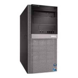 Dell OptiPlex 980 desktop Guide de démarrage rapide | Fixfr