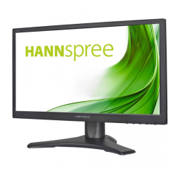 Hannspree HP 205 DJB Manuel utilisateur | Fixfr