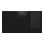 Miele KM 7699 FR Table de cuisson &agrave; induction Manuel utilisateur