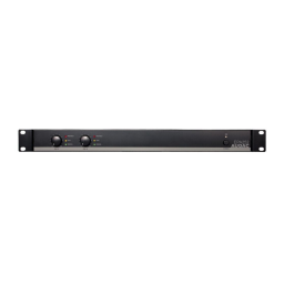 AUDAC EPA252 Dual-channel Class-D amplifier 2 x 250W  Manuel utilisateur | Fixfr