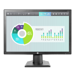 HP V203p 19.5-inch Monitor Manuel utilisateur | Fixfr