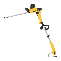 Powerplus POWXG2043 HEDGE TRIMMER 750W TELESCOPIC Manuel du propriétaire | Fixfr