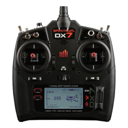 Spektrum DX7 Manuel d'utilisation | Chat IA & PDF | Fixfr