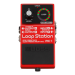 Boss RC-1 Loop Station Manuel utilisateur