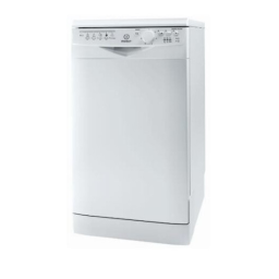 Indesit DSR 26B17 Dishwasher Manuel utilisateur | Fixfr