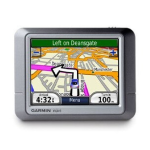 Garmin N&uuml;vi 200 W Manuel utilisateur