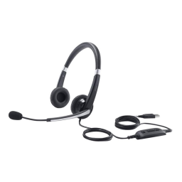 Dell Pro Stereo Headset UC300-Lync Optimised electronics accessory Manuel utilisateur | Fixfr