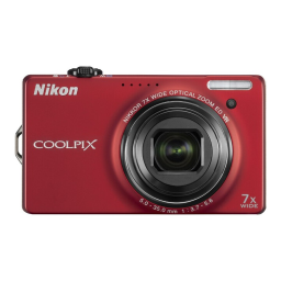 Nikon Coolpix S6000 Manuel utilisateur | Fixfr