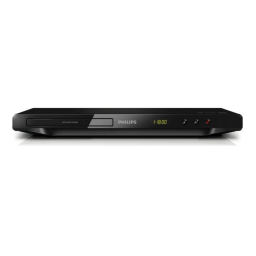 Philips DVP3804 Lecteur DVD Manuel utilisateur | Fixfr