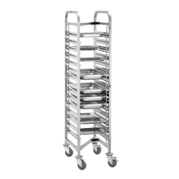 Bartscher 300107 Gastronorm trolley AGN1500-1/1 Mode d'emploi | Fixfr