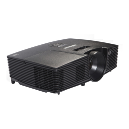 Infocus IN116xv Projector Mode d'emploi | Fixfr