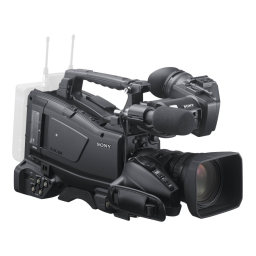 Sony PXW-X400 Manuel utilisateur | Fixfr