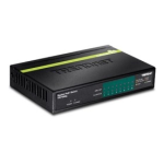 Trendnet TPE-TG82g 8-Port Gigabit PoE+ Switch Fiche technique