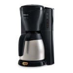 Philips HD7549/20R1 Caf&eacute; Gaia Cafeti&egrave;re Manuel utilisateur