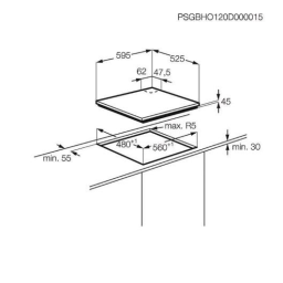 Electrolux EGU6648LXX Manuel utilisateur | Fixfr