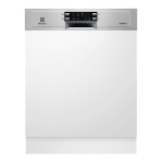 Electrolux ESI5550LAX Lave-vaisselle Manuel utilisateur