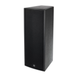 RCF M 602 TWO-WAY PASSIVE SPEAKER sp&eacute;cification