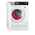 AEG L7WE76EBI Lave-linge s&eacute;chant encastrable Manuel utilisateur