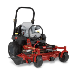 Toro Z580-D Z Master, With 52in TURBO FORCE Side Discharge Mower Riding Product Manuel utilisateur