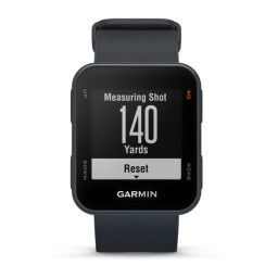 Garmin Approach S10 Manuel du propriétaire | Fixfr