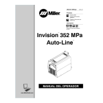 Miller XMT 350 MPA AUTO-LINE CE Manuel utilisateur