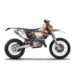 KTM 250 EXC Six Days 2015 Manuel utilisateur | Fixfr
