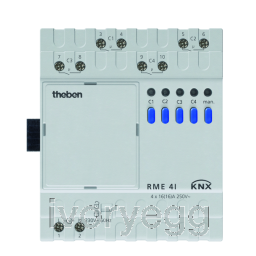 THEBEN RME 4 I KNX Fiche technique | Fixfr