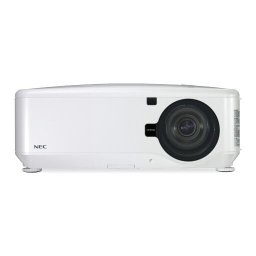 NEC NP4001/NP4000 : Manuel Utilisateur + Chat IA | Fixfr