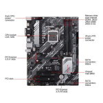 Asus PRIME B460-PLUS Motherboard Manuel utilisateur