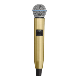 Shure GLXD-Color Handle Installation Mode d'emploi | Fixfr